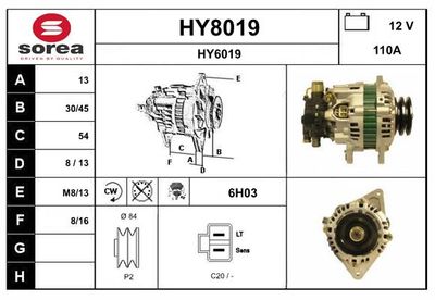 GENERATOR SNRA HY8019