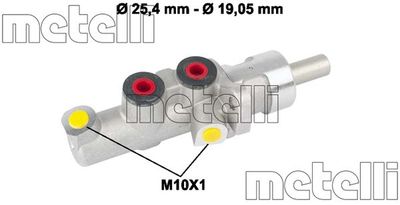 Главный тормозной цилиндр METELLI 05-0774 для MERCEDES-BENZ S-CLASS