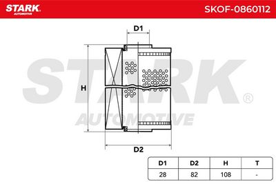 маслен филтър STARK SKOF-0860112