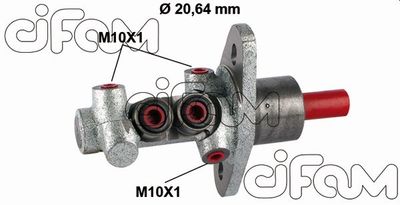 Главный тормозной цилиндр CIFAM 202-375 для FORD KA