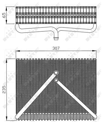 EVAPORATOR AER CONDITIONAT NRF 36116 4