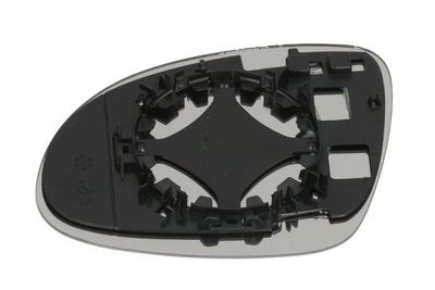 Zijspiegel glas Rechts (in reliëf) past: SEAT ALHAMBRA 7N  SKODA YETI  VW SHARAN 7N, TIGUAN I 09.07-