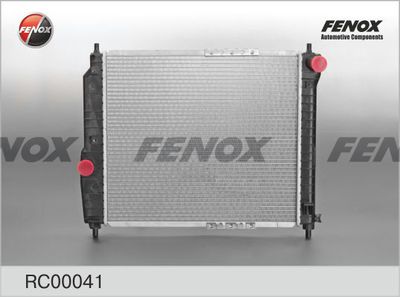 FENOX RC00041 Радіатор охолодження двигуна 