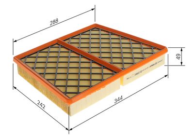 BOSCH Oro filtras