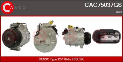 COMPRESOR CLIMATIZARE CASCO CAC75037GS