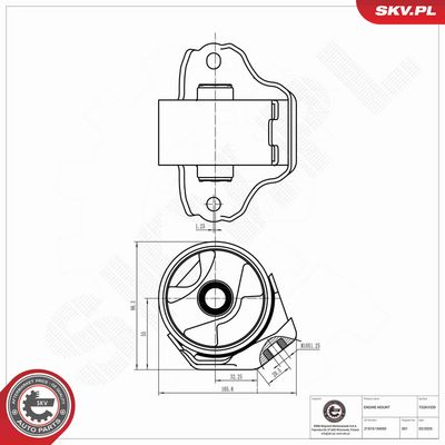SUPORT MOTOR ESEN SKV 75SKV339 4