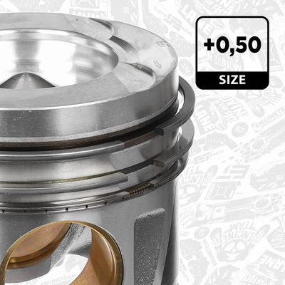 PISTON ET ENGINETEAM PM006550 2