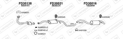 SISTEM DE ESAPAMENT VENEPORTE 300179