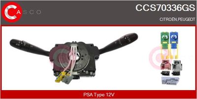 Spínač řízení CASCO CCS70336GS