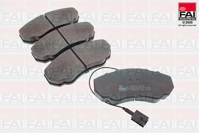 Zestaw klocków hamulcowych, hamulce tarczowe FAI AUTOPARTS BP502