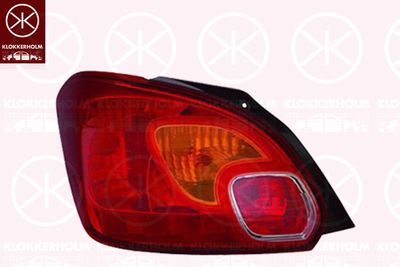 Задний фонарь KLOKKERHOLM 37470701 для MITSUBISHI MIRAGE