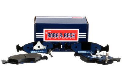 комплект спирачно феродо, дискови спирачки BORG & BECK BBP1865