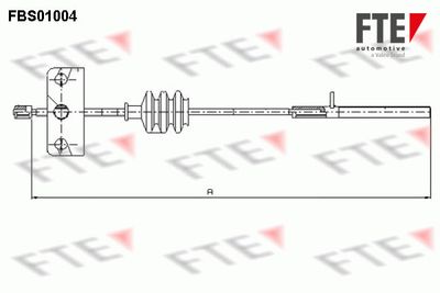 FTE FBS01004 Трос ручного тормоза  для ALFA ROMEO 147 (Альфа-ромео 147)