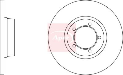 APEC Brake Disc DSK716