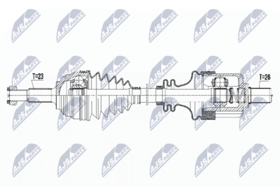 Wał napędowy NTY NPW-RE-105