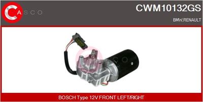 CASCO CWM10132GS Двигун склоочисника для BMW (Бмв)