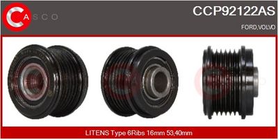 FULIE ALTERNATOR CASCO CCP92122AS