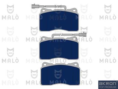 AKRON-MALÒ 1051112 Тормозные колодки и сигнализаторы  для ALFA ROMEO GIULIETTA (940_) 1.4 BiFuel (940FXA1A, 940FXT1A)