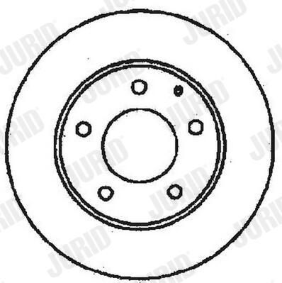 BREMSSCHEIBE JURID 561716JC 1