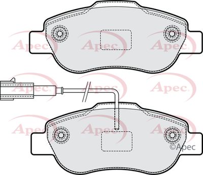 Brake Pad Set APEC PAD2302