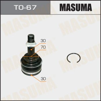 MASUMA TO-67 ШРУС  для TOYOTA FJ CRUISER (Тойота Фж круисер)