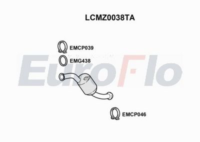 Katalizator EUROFLO 2114903914