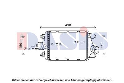 INTERCOOLER COMPRESOR AKS DASIS 177018N