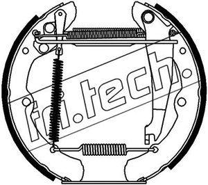Комплект тормозных колодок fri.tech. 16195 для VW JETTA