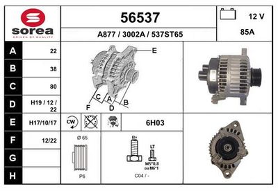 GENERATOR EAI 56537