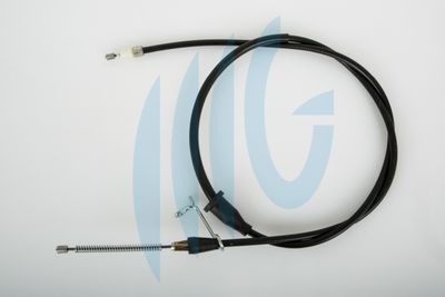 Тросик, cтояночный тормоз RICAMBIFLEX GM 01050012 для JEEP CHEROKEE
