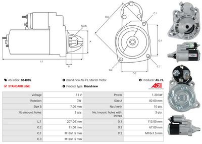 STARTER AS-PL S5408S 4