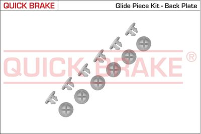 Accessory Kit, brake shoes 6859K