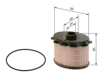 FILTRU COMBUSTIBIL BOSCH 1457431703 4