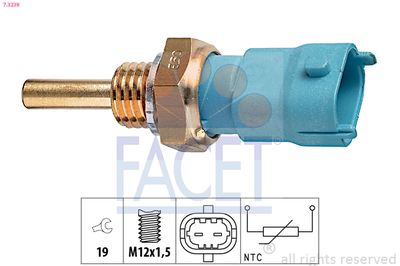 SENZOR TEMPERATURA LICHID DE RACIRE FACET 73239