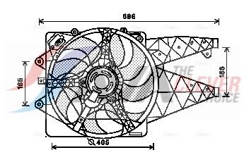 LüFTER MOTORKüHLUNG