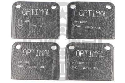 Комплект тормозных колодок, дисковый тормоз OPTIMAL 12037 для SAAB 90
