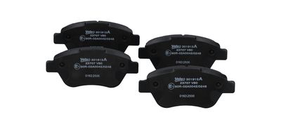 BREMSBELAGSATZ SCHEIBENBREMSE VALEO 301913A 26