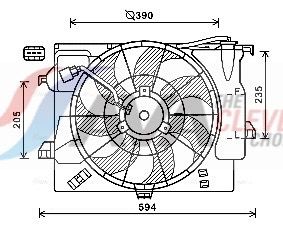 LüFTER MOTORKüHLUNG