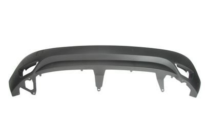 Bumper (Achter/Bodem, zwart) past: RENAULT SCENIC III Ph I, SCENIC III Ph II, SCENIC III Ph III 02.09-09.16