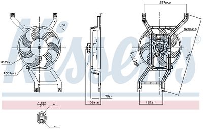 VENTILATOR RADIATOR NISSENS 850280 5