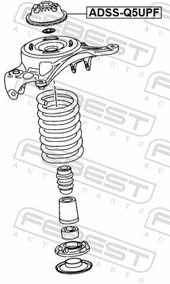 Suspension Strut Support Mount ADSS-Q5UPF