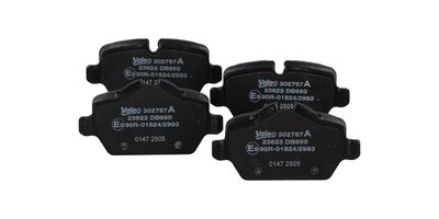 BREMSBELAGSATZ SCHEIBENBREMSE VALEO 302767A 26