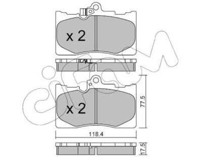SET PLACUTE FRANA FRANA DISC CIFAM 8227990