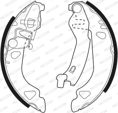 Brake Shoe Set FSB477