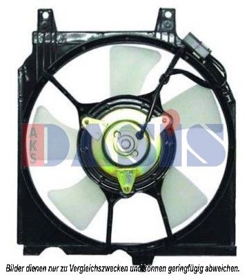 Вентилятор, охлаждение двигателя AKS DASIS 078053N для NISSAN SUNNY