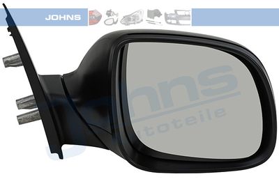 JOHNS 95 86 38-0 Наружное зеркало  для VW AMAROK (2HA, 2HB, S1B, S6B, S7A, S7B) 2.0 TDI 4motion