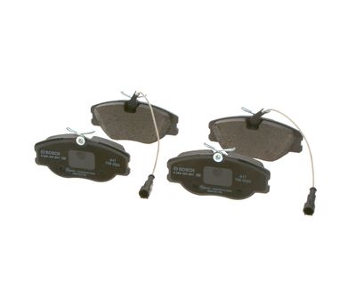 BREMSBELAGSATZ SCHEIBENBREMSE BOSCH 0986494851 8