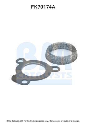 Монтажен комплект, изпускателна тръба BM Catalysts FK70174