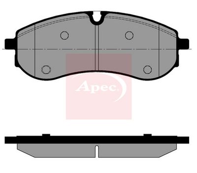 APEC Brake Pad Set, disc brake PAD2586
