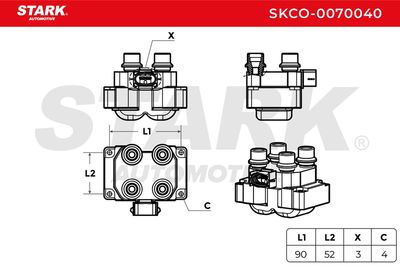 запалителна бобина STARK SKCO-0070040